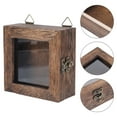 thumbnail image 3 of FRCOLOR Shadow Display Box Butterfly Specimen Display Box for Home Use Coffee Color Plastic 7.8x3.9x1.2 Inches,4.13"X4.13"X1.77", 3 of 5