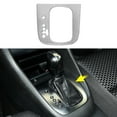 thumbnail image 1 of Cubierta de botón de pomo de cambio de marcha ABS de Unique Bargains para VW Golf 6 GTI MK6 2008-2013, decoración de panel de control de consola, adhesivo interior tono plateado, 1 of 1
