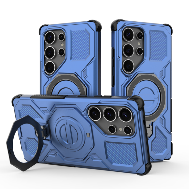 Funda GANGXUN para Samsung Galaxy S25 Ultra , magnética, ligera, soporte 360°, antigolpes