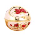 thumbnail image 4 of TENIRO Vintage Decorative Windproof Ashtray with Lid for Cigarettes Metal Portable Cigar Ashtray Odor Eliminator Indoor Outdoor Hand Carved Gift Ornament for Men Women Home Office, 4 of 8