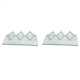 thumbnail image 1 of 2X Utensilios de Cocina para Hacer Dumplings Molde de 3 TriáNgulos para Pierogies Samosa Ravioli Dumpling Tarta Empanada AlbóNdigas, 1 of 5