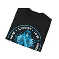 thumbnail image 4 of Support Love Prostate Cancer Awareness Month Blue Ribbon TShirt, 4 of 4