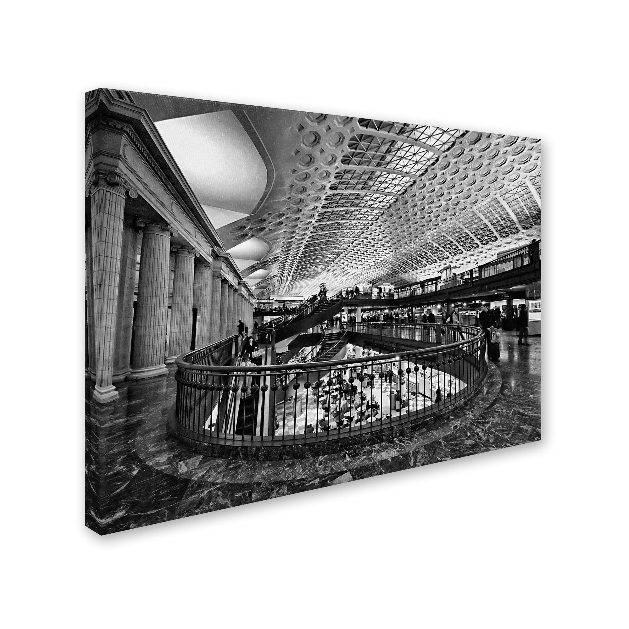 Trademark Fine Art "Union Station Shops Interior" Canvas Art by Gregory O'Hanlon