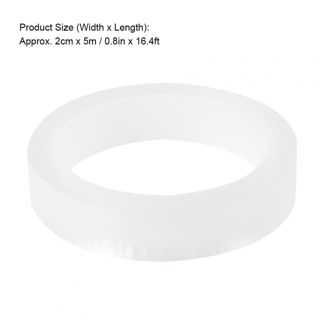 Sticker 2cmx5m White Car Door Edge Protective Film Guard Protector Non-Slip Sticker