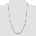 thumbnail image 2 of 14K Yellow Gold 2.5mm Semi-Solid Curb Link Chain 18 Inch, 2 of 5