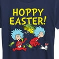 thumbnail image 3 of The Cat in the Hat - Hoppy Easter - Women's Short Sleeve Graphic T-Shirt, 3 of 5