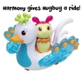 thumbnail image 5 of Playskool Glo Friends - ¡Hugbug y Harmony Pop, Push & Roll! - Vehículo cisne - Insecto resplandeciente - Juguete SEL - Edades 2+, 5 of 5