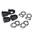 thumbnail image 4 of Car door handle end cap trim kit with stopper 9101AA for Peugeot citroen 307 C2 C3, 4 of 5