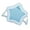 Blue, variant on Aesthetic Star Shape Crossbody Bag Clear Pocket Pin Display Itabag PU Leather Casual Shoulder Handbag for Women