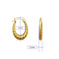 thumbnail image 2 of Arete Arracada Oro 10k Horoz Camaron Wi87, 2 of 3