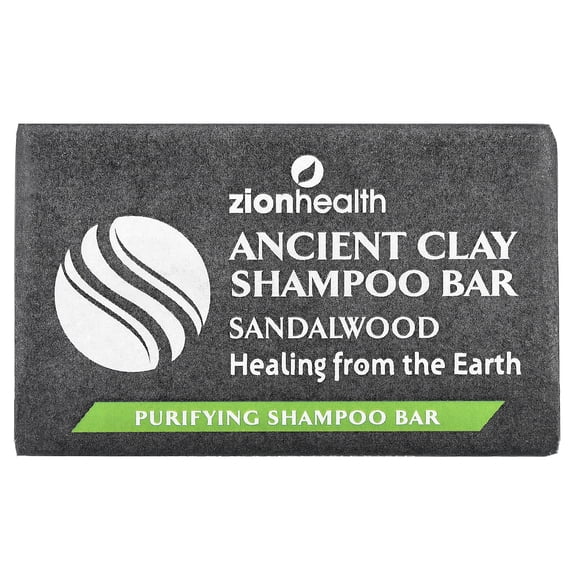 Zion Health Shampoo Bar Sandalwood 6 oz Bar