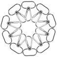 thumbnail image 5 of Anti-Escape Parrot Cage Lock Buckles Sturdy Metal Door Safety Locks 20Pcs, 5 of 5