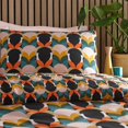 thumbnail image 2 of Furn - Set de Funda de Edredón Raeya Art Deco (Multicolor), 2 of 3