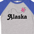 thumbnail image 4 of Inktastic Alaska Butterfly Girls Toddler T-Shirt, 4 of 5
