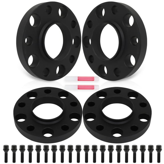 ECCPP 4PCS 5x120 Wheel Spacers Hub Centric 20mm 5 Lug 12x1.5 72.56mm hub bore Compatible with for 750iL 1995-2001 for 840Ci 1994-1997 for M6 2006-2011