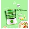 thumbnail image 2 of Household Automatic Bean Sprouts Machine 2 Layer Bean Seed Sprouter Machine Good, 2 of 3