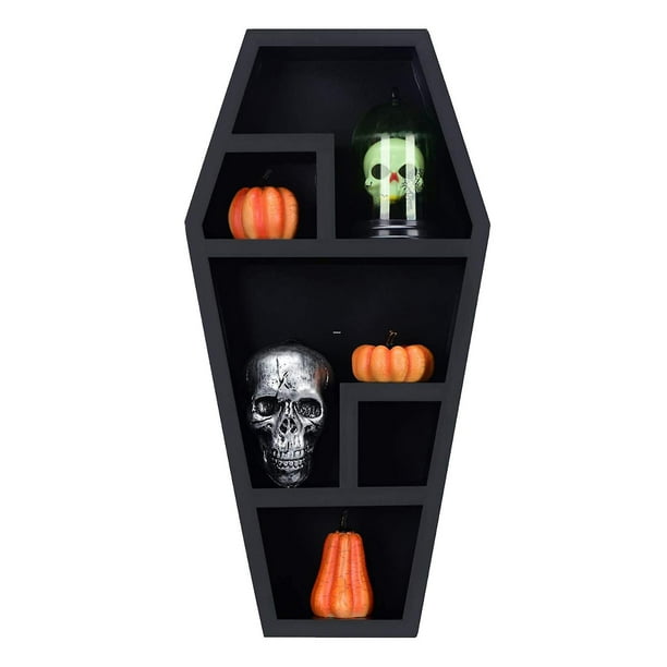 Halloween Gothic Decorative Coffin Rack Desktop Candy Box Horror ...