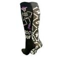 thumbnail image 4 of Way To Celebrate! Women's Halloween Boo Haw Knee-High Socks, 2-Pack, Size 4-10, 4 of 5