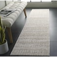 thumbnail image 2 of SAFAVIEH Mason Patrice Medallion Polyester Runner Rug, Beige/Gray Ivory, 2' x 8', 2 of 10