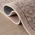 thumbnail image 5 of nuLOOM Frisselle Medallion Washable Area Rug, 8' 6" x 11' 6", Peach, 5 of 9