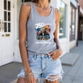 thumbnail image 6 of Mnuaqn 250 Anniversary USA Tank Top 250th American Flag Egle 1776-2026 Patriotic Sleeveless Tees 4th of July Outfits (Light Gray,L), 6 of 8