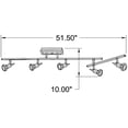 thumbnail image 2 of Access Lighting 5 Light Adjustable LED Track in Bronze Color, 2 of 3