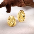 thumbnail image 6 of Lancharmed Gold Plated Cute Earrings for Womens,Oval Earring Women Birthday Gifts 2025, 6 of 7