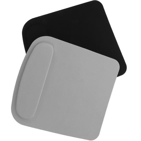 WRISTBIQUE 2Pcs Anti Skid Mousepad with Wrist Support Soft Eva Rubber Comfortable for Laptop and Gaming