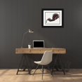 thumbnail image 3 of Stolk, Reijer 14x12 Black Ornate Wood Framed with Double Matting Museum Art Print Titled - Ceremonial Dance Horse II 1942, 3 of 4