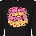 thumbnail image 4 of Inktastic Inspirational Quote We Are All in This Together Long Sleeve T-Shirt, 4 of 5