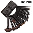 thumbnail image 1 of Juego de 24/32 brochas de maquillaje profesionales, regalo de Navidad, brocha para difuminar base, polvos faciales, rubor, correctores, sombras de ojos, kit de brochas de maquillaje con estuche de, 1 of 8