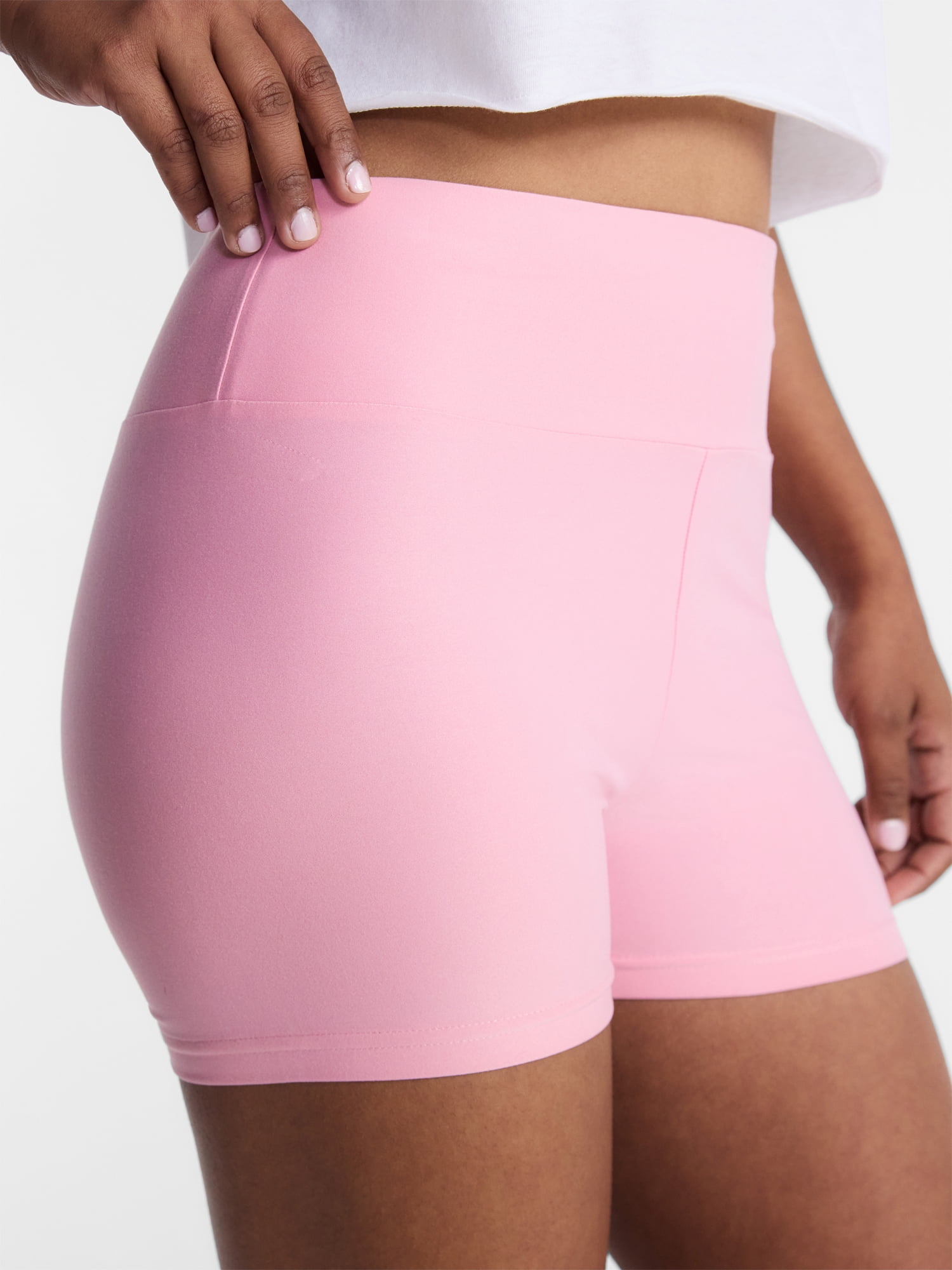 No Boundaries Shorty Shorts, 3'' Inseam, Women's XXS/XS-XXL/1X