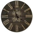 thumbnail image 1 of Day Dream CLPB24 24 in. Parisian wood Wall Clock, 1 of 1