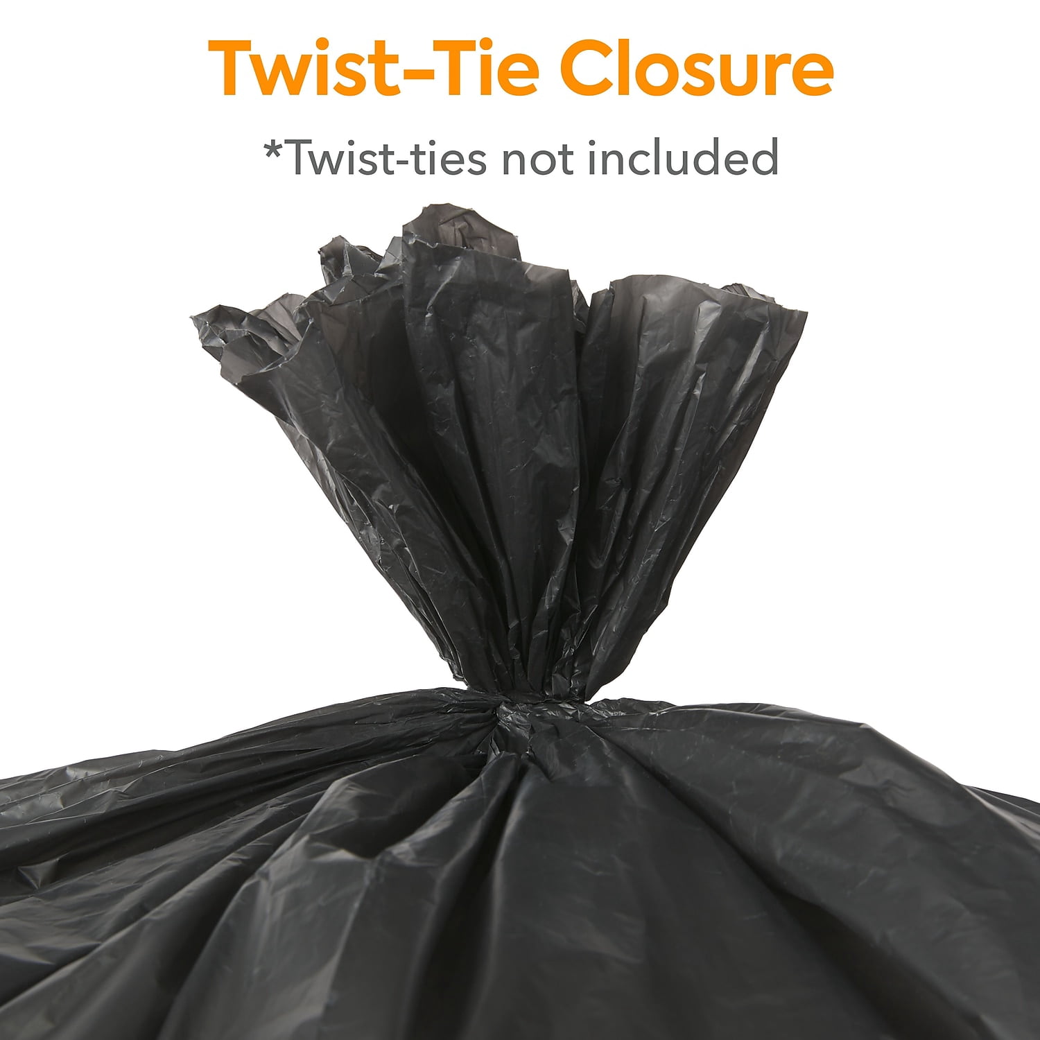 Staples Coastwide Professional 30-33 Gallon Trash Bag 33" x 40" High Density 22 mic Black 200