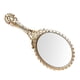 thumbnail image 3 of Vintage Handheld Mirror With Baroque Design For Hair Cutting And Makeup Small Travel Size Makeup Mirror True Reflection Mirror With Handle, 3 of 4