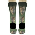 thumbnail image 5 of ThisWear Mens Animal Socks Lone Wolf Socks Cool Wolf Apparel Wolf Novelty Gifts 1-Pair Novelty Crew Socks, 5 of 5