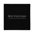 thumbnail image 3 of 5813 Ventures Logo In Pearl on Premium Pillow Case, 3 of 3