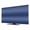 Navy, Indigo, Cobalt, variant on Indoor Elastic TV Cover, Navy Blue Ombre Dust Proof TV Screen Slipcover Protection, Farmhouse Blue Gradient Color Aesthetic Stretch Waterproof Monitor Fitted 24" TV Covers for Inside