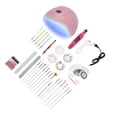 thumbnail image 3 of Kit de Decoración de Uñas Nikou con Luz LED UV y Bolígrafo para Pintar Uñas, 3 of 15