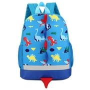 Dinosaur Backpack for Students - Cute Dino Spine Design School Bag, Trendy Lightweight Toddler Backpack for Students