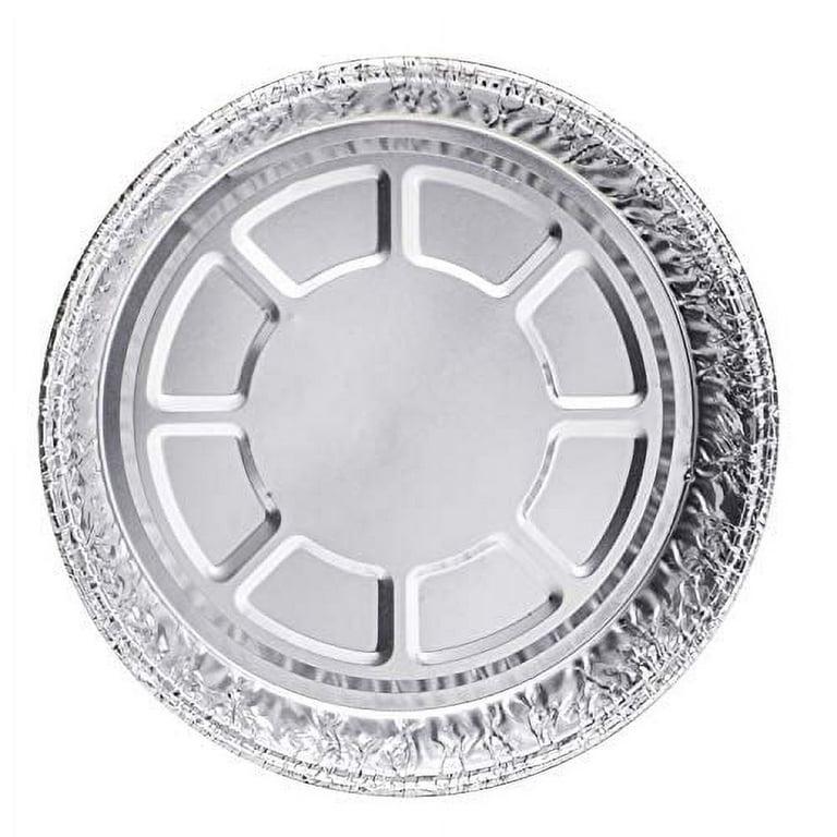 Disposable Round Baking Aluminum Pans - 8-inch Round Extra Deep Round  Casserole Cake Pan (10 Count)