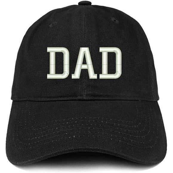 Trendy Apparel Shop Dad Embroidered Brushed Cotton Dad Hat Cap
