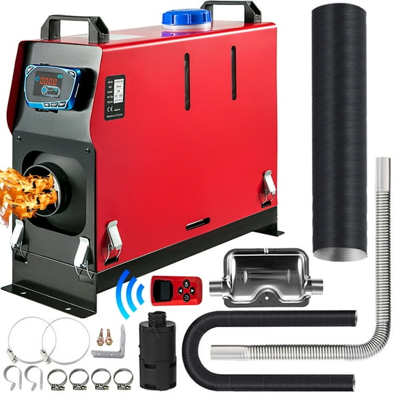 VEVOR 8KW 12V All In One Diesel Air Heater LCD Thermostat Boat Motorhome Truck Trailer