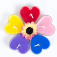 thumbnail image 4 of Coofit Scented Candles Heart Mini: 9PCS Romantic Tea Light Candles Aromatherapy Candles, 4 of 10