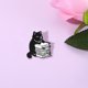 thumbnail image 3 of Cute Pins Mochila Alfileres Aleación Esmalte Broche Gato Divertido Broche Cowboy Insignia Pin para Bookbags Ropa Chaquetas y Sombreros Decoración, 3 of 3