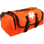 LINE2design First Aid Kit - Tactical First Aid Bag - Portable Rescue Kit - Orange