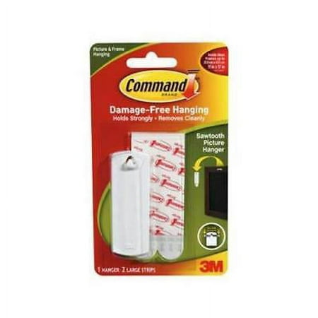 Command Picture Hanger with Command Adhesive, 2Pack