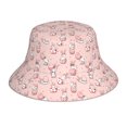 thumbnail image 1 of Fotbe Easter Rabbit Sombrero Tipo Pescador con Estampado – Sombrero de Sol de Algodón de Moda para Playa, Golf, Pesca, 1 of 6