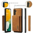 thumbnail image 5 of ELEHOLD 2-in-1 Detachable Wallet Case for Samsung Galaxy A51 4G Premium Leather Case Soft TPU Bumper Magnetic Removable Card Holders Kickstand Function Shockproof Case,brown, 5 of 8