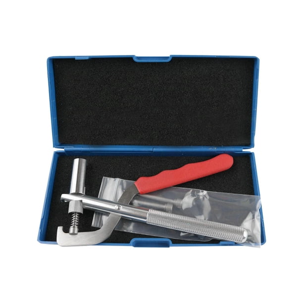 Herramientas de desmontaje de llaves plegables para coche, herramienta de apriete de pasador de control remoto de llave de coche, pasador duradero par conjunto total